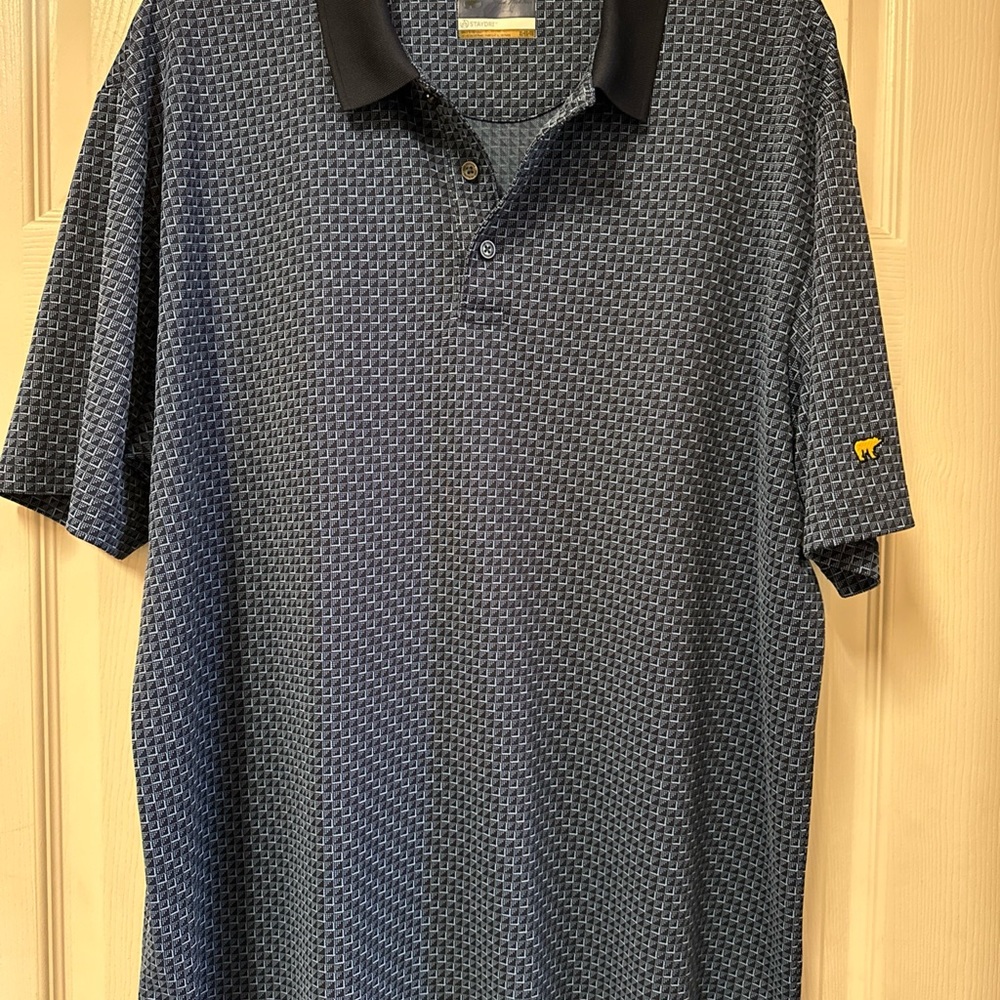 Jack Nicklaus Bear Men’s blue XL stay dri polo